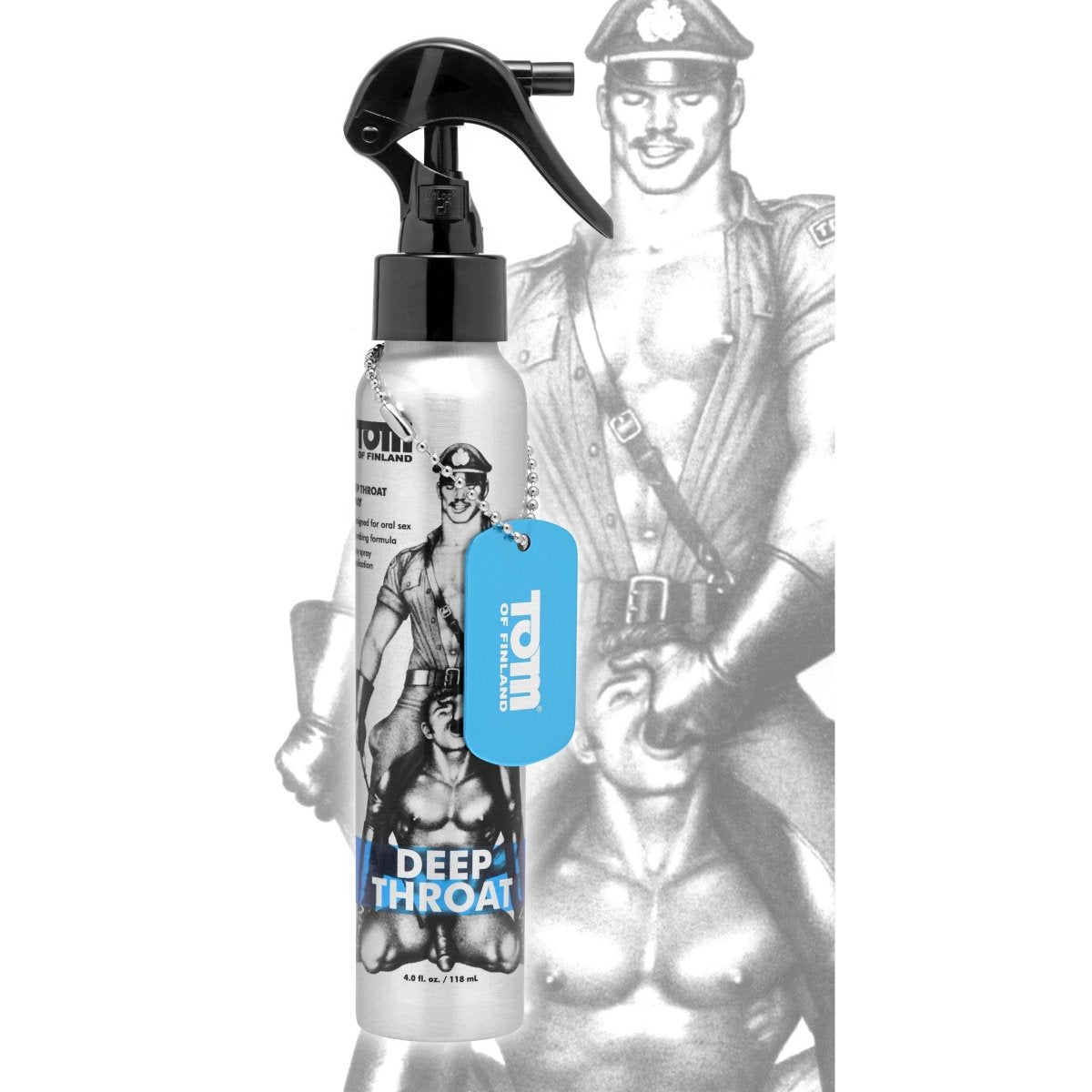 Tom of Finland Deep Throat Spray - 4 ozSexual Wellness - Rise and Effect