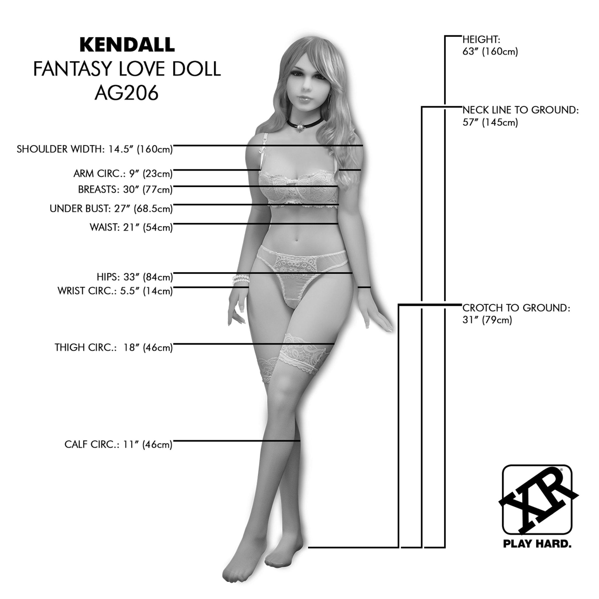 Kendall Fantasy Love DollSexual Wellness - Rise and Effect