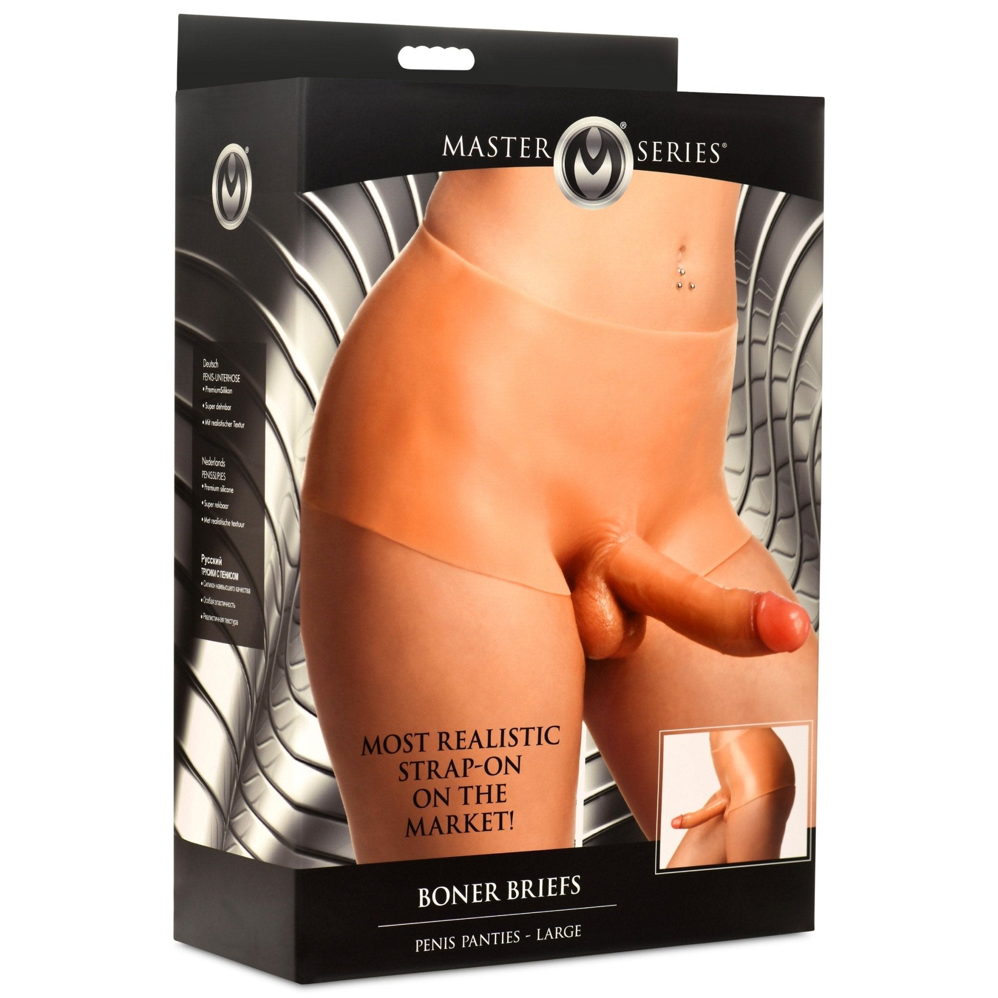 Boner Briefs Penis Panties - LargeSexual Wellness - Rise and Effect