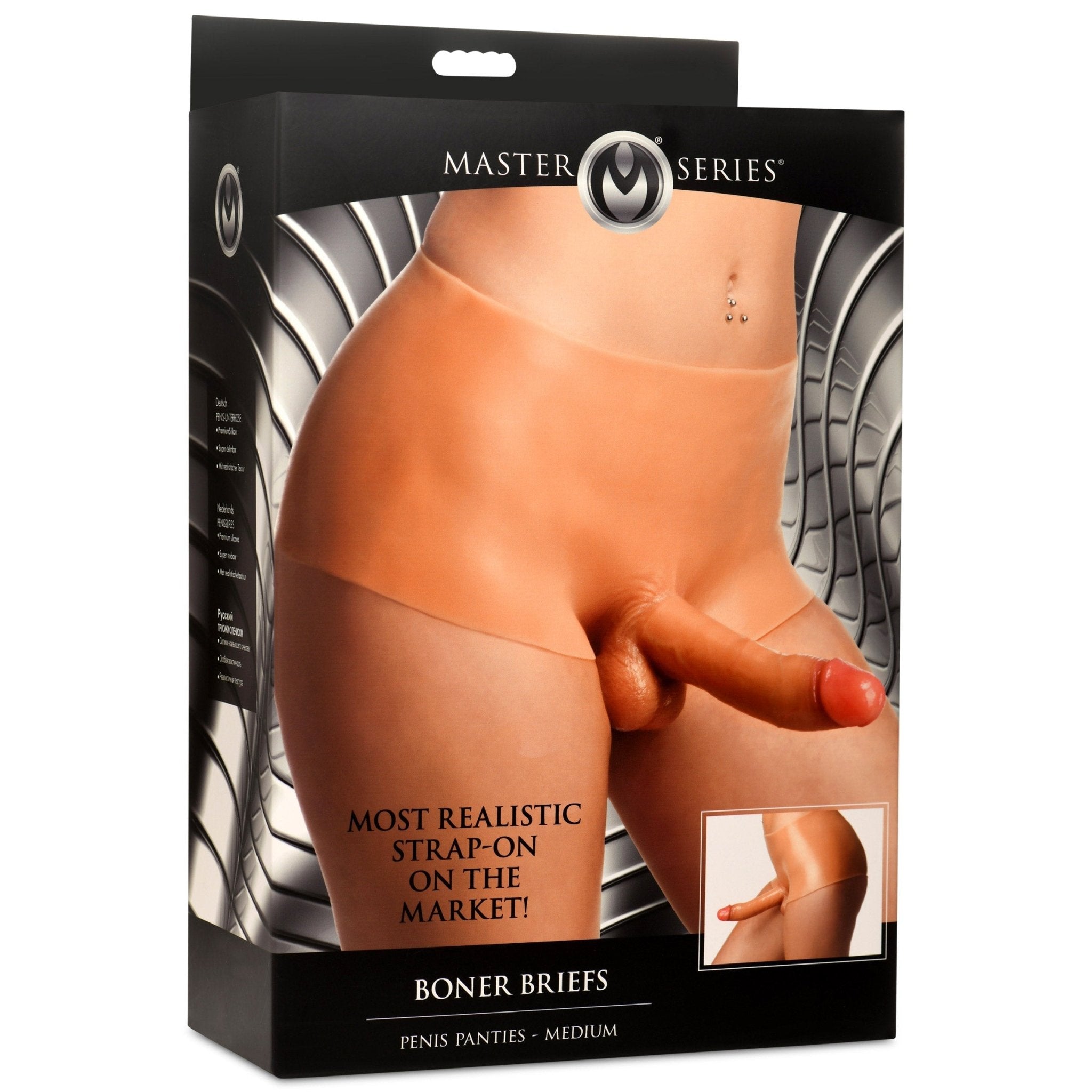 Boner Briefs Penis Panties - MediumSexual Wellness - Rise and Effect