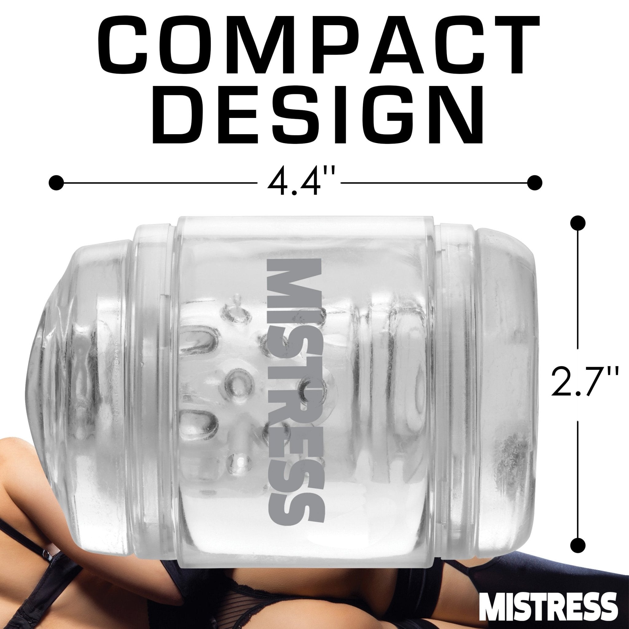 Mistress Double Shot Pussy & Ass Stroker - ClearSexual Wellness - Rise and Effect