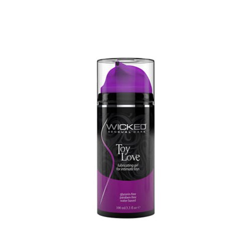 Wicked Toy Love Water - Based Lubricant Gel for Toys 3.3 oz.Personal Care - Rise and Effect
