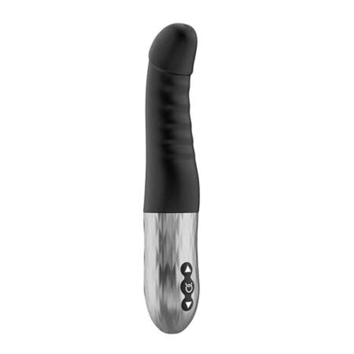 Forto Thruster Rechargeable Silicone Thrusting G - Spot Vibrator BlackSexual Wellness - Rise and Effect