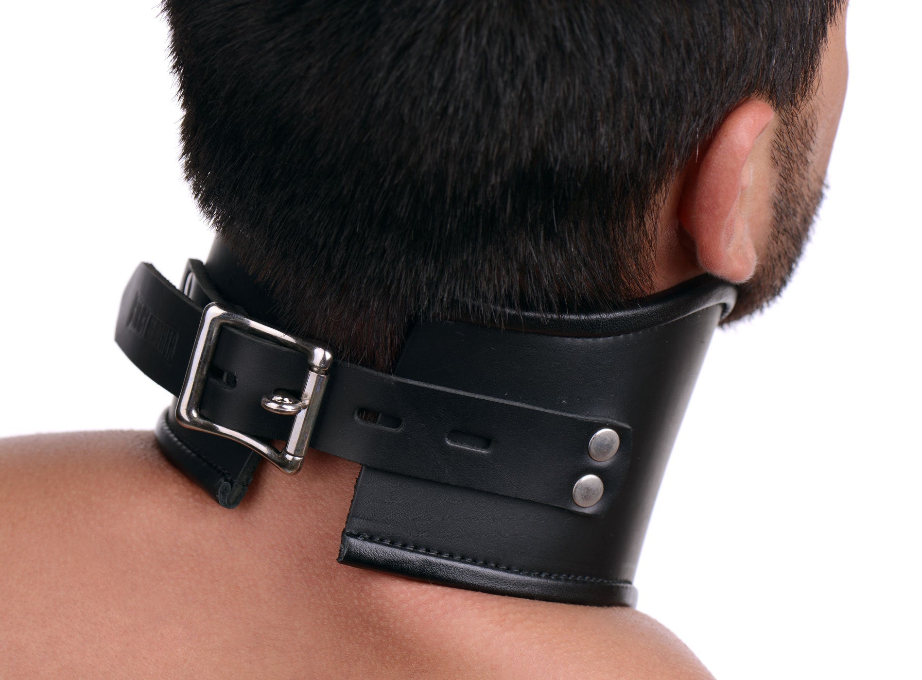 Strict Leather Locking Posture CollarSexual Wellness - Rise and Effect
