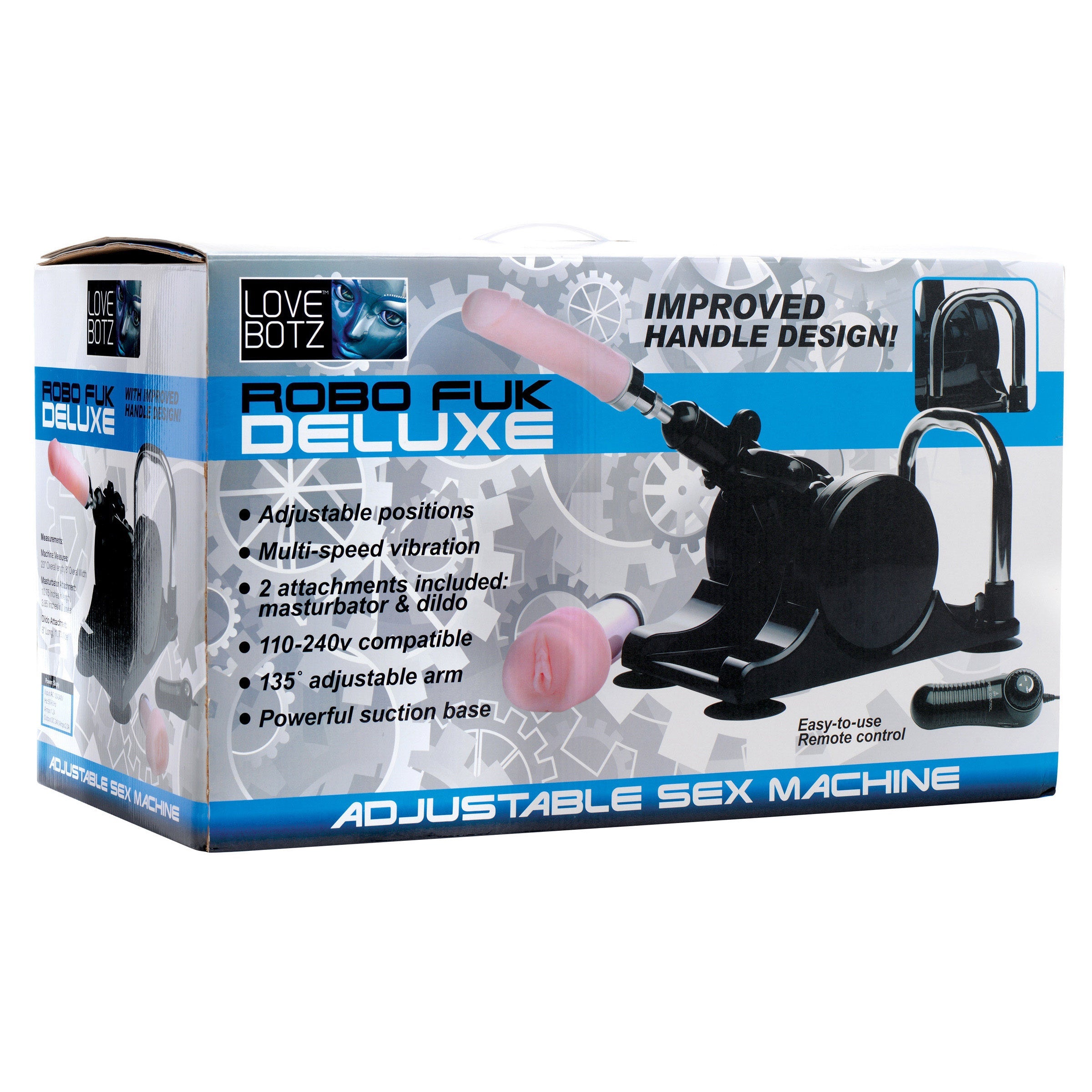 LoveBotz Robo Fuk Deluxe Adjustable Sex MachineSexual Wellness - Rise and Effect