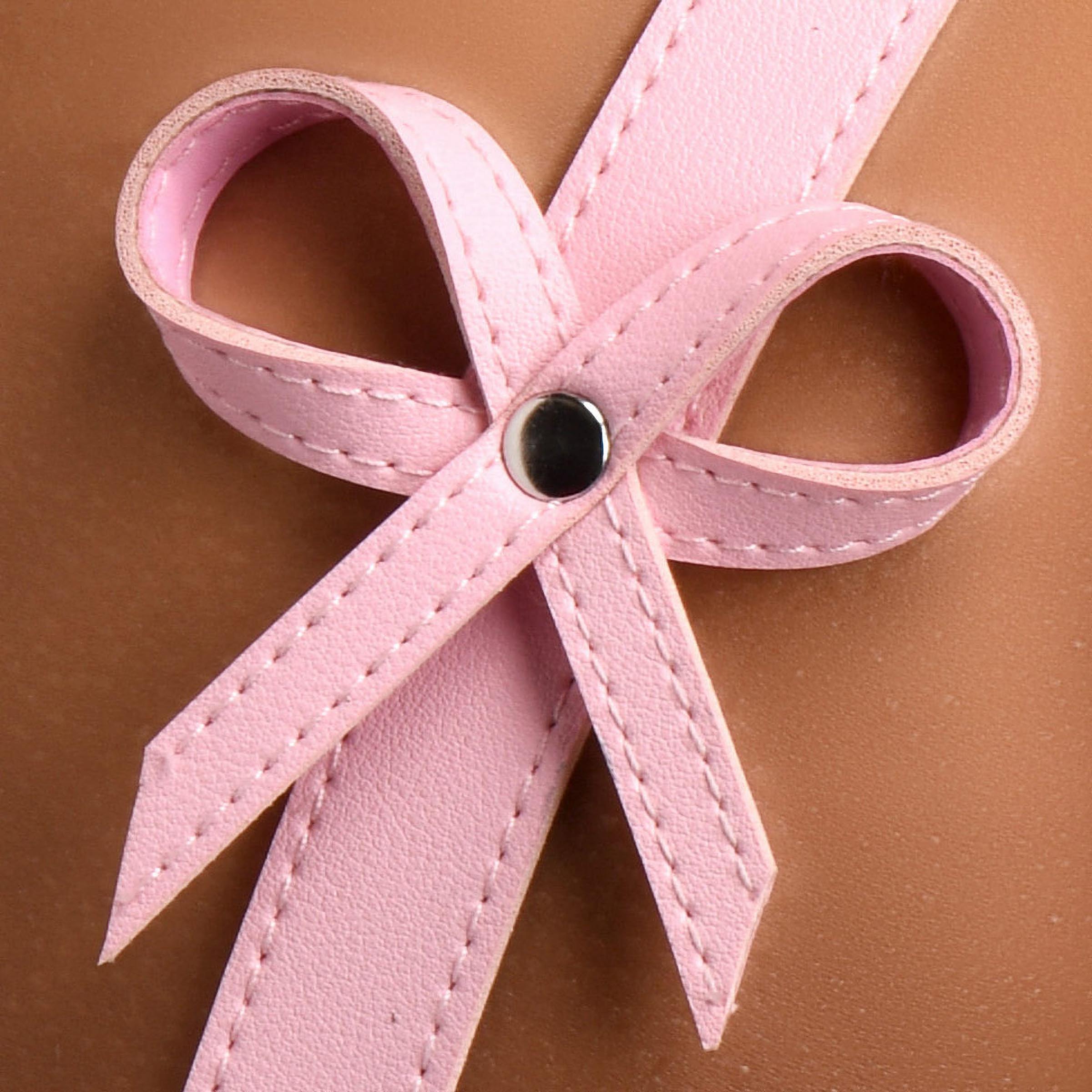 Bondage Harness w/ Bows - XL/2XL - PinkSexual Wellness - Rise and Effect
