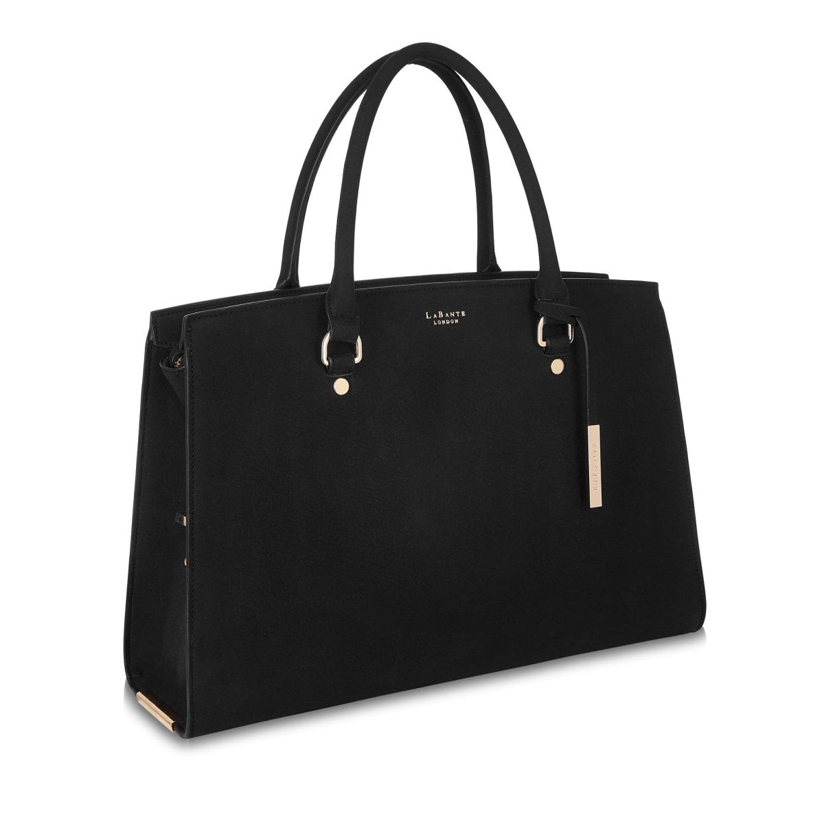 Black - Aricia Vegan Fashion Computer BagBags & Wallets - Rise and Effect