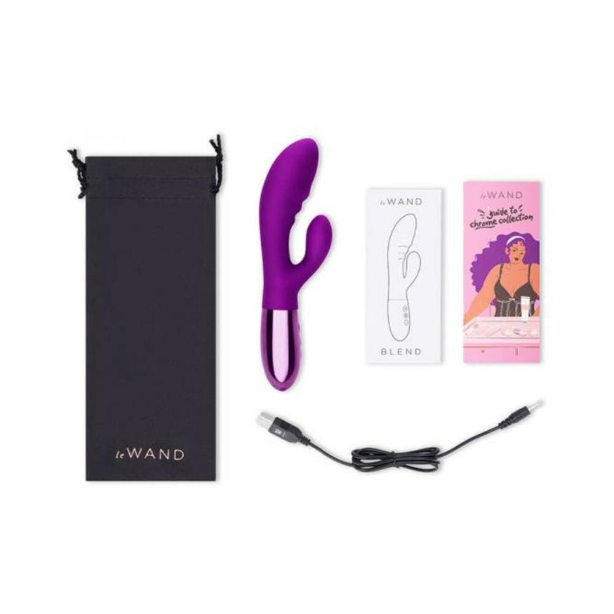 Blend Double - Motor Rechargeable Rabbit Vibrator – CherrySexual Wellness - Rise and Effect