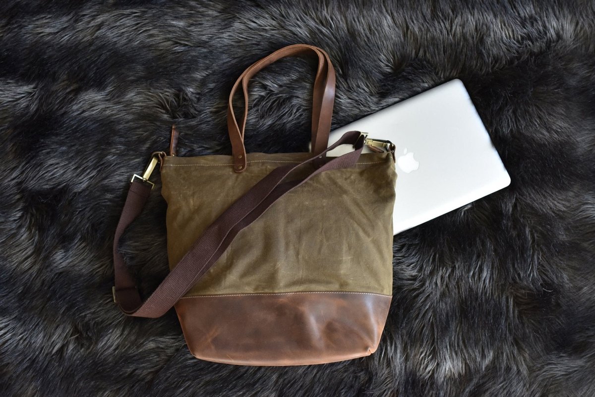 Boyfriend Tote CanvasTotes & Beach Bags - Rise and Effect