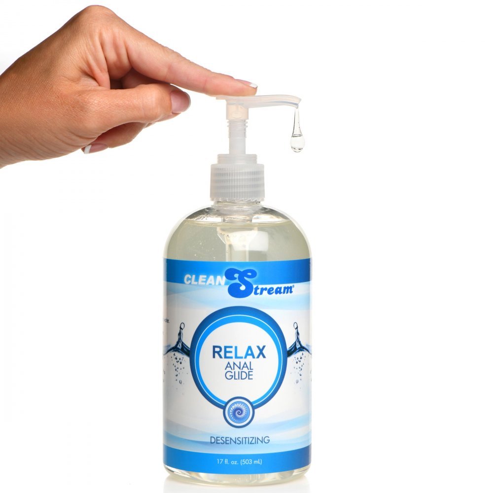 Clean Stream Relax Desensitizing Anal Lube, 17oz.Sexual Wellness - Rise and Effect