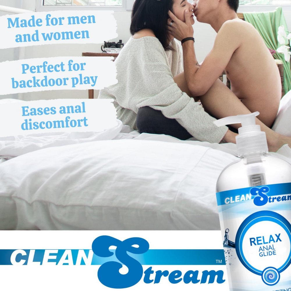 Clean Stream Relax Desensitizing Anal Lube, 17oz.Sexual Wellness - Rise and Effect