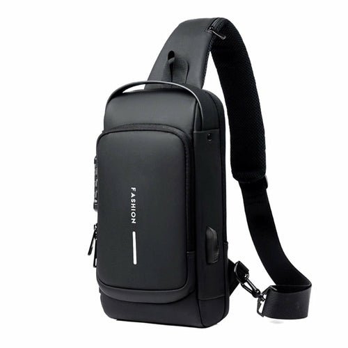 Cross Body Antitheft Shoulder Bag with LockMen's bag - Rise and Effect