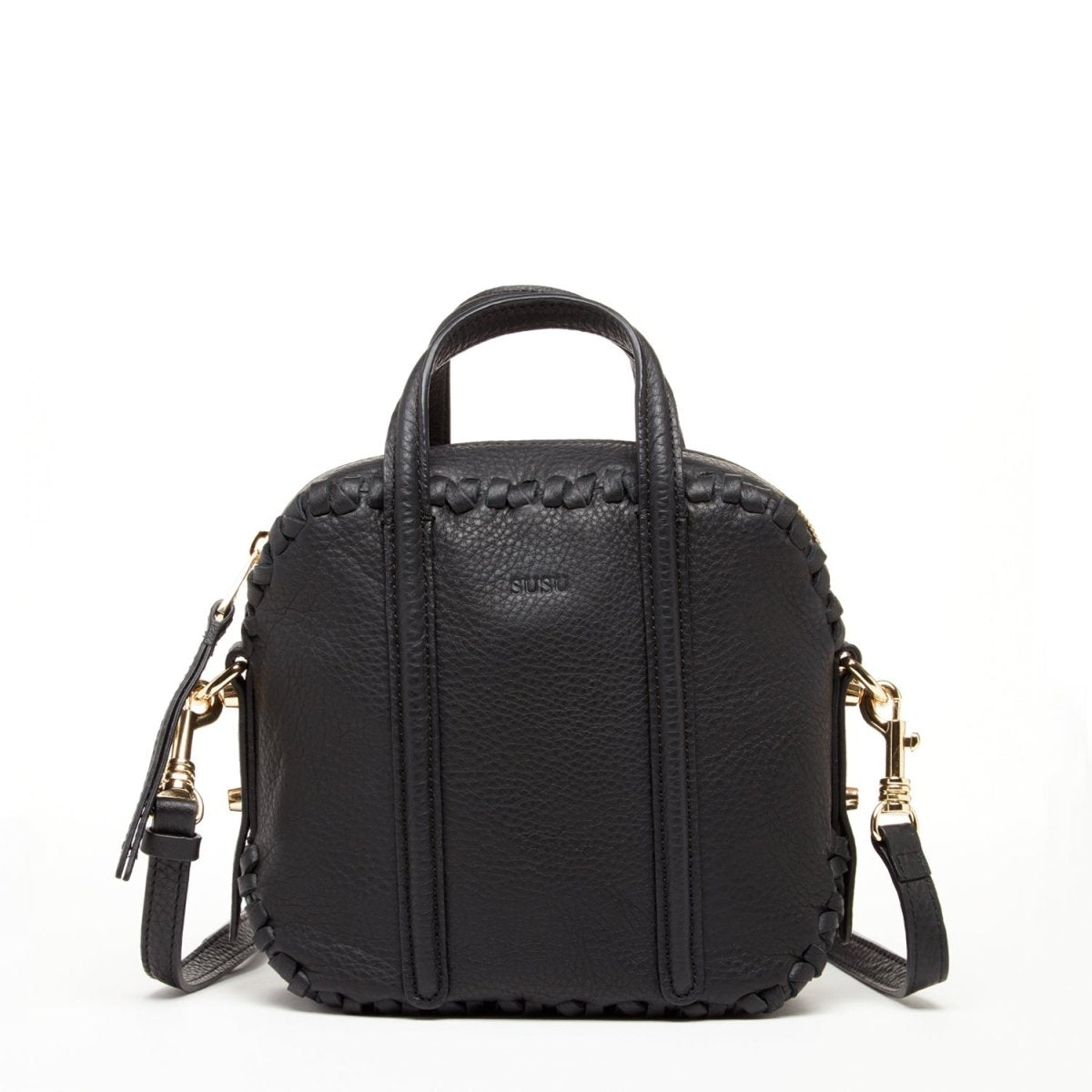 Evelyn Black Leather Crossbody BagBags & Wallets - Rise and Effect