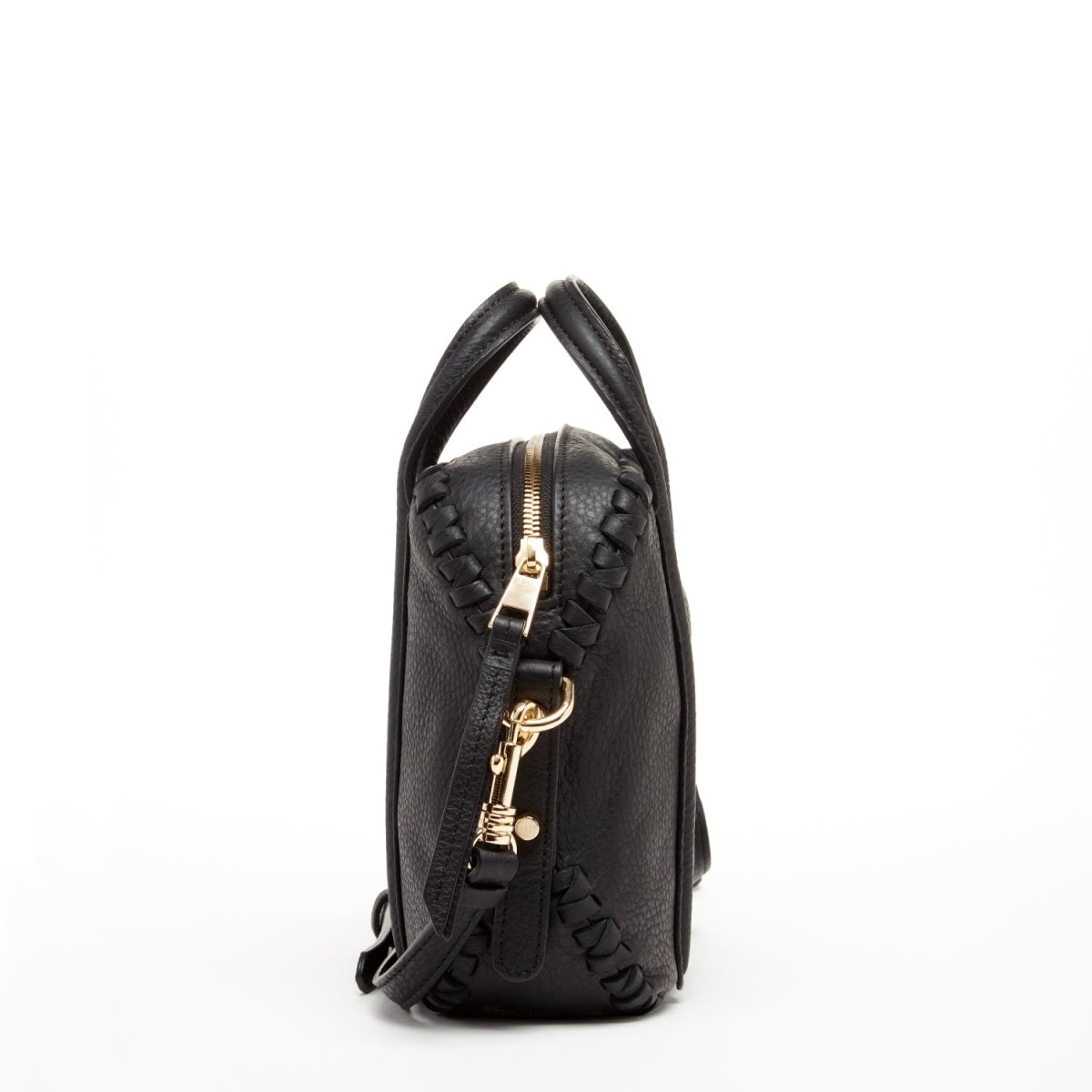 Evelyn Black Leather Crossbody BagBags & Wallets - Rise and Effect