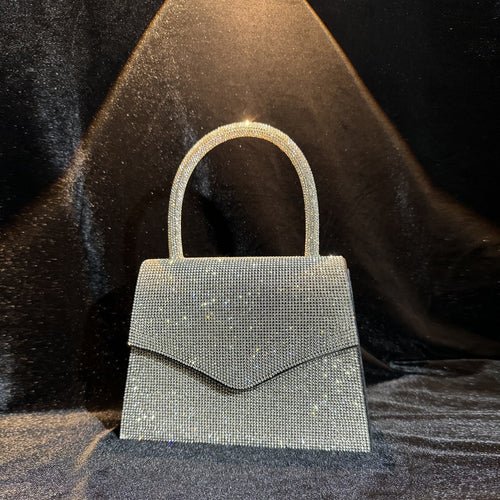 Evening Bag Clutch Purses for Women, Rhinestone silver dinner handbagBags & Wallets - Rise and Effect