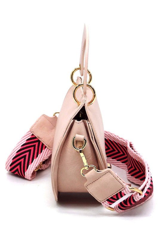 Fashion Flap Saddle Satchel Crossbody BagBags & Wallets - Rise and Effect