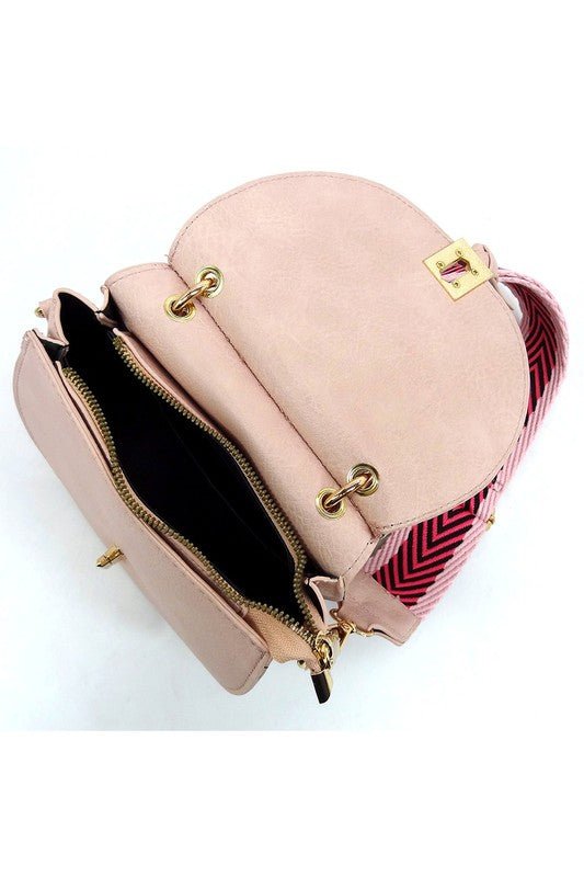 Fashion Flap Saddle Satchel Crossbody BagBags & Wallets - Rise and Effect