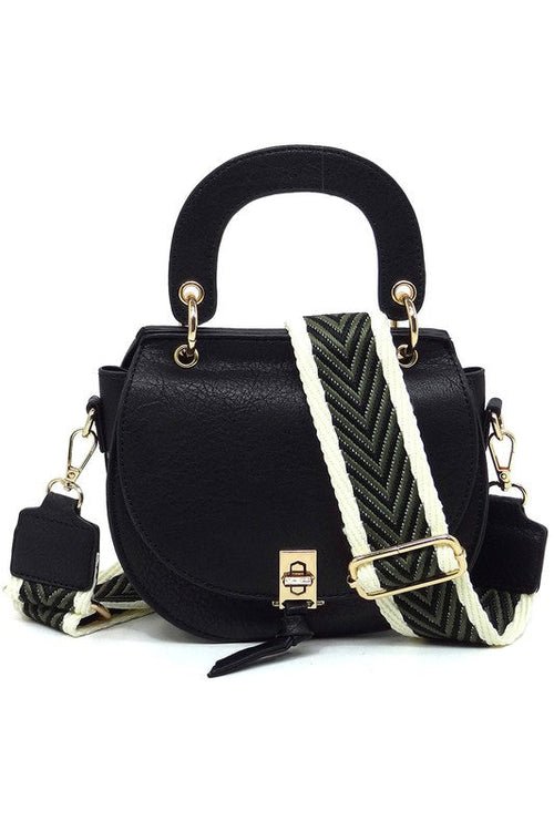 Fashion Flap Saddle Satchel Crossbody BagBags & Wallets - Rise and Effect