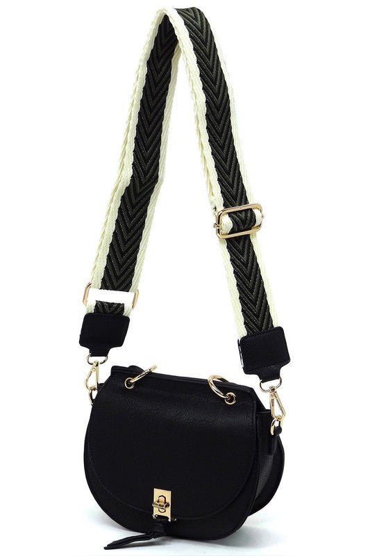 Fashion Flap Saddle Satchel Crossbody BagBags & Wallets - Rise and Effect