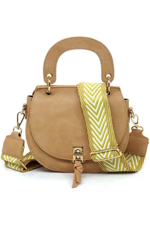 Fashion Flap Saddle Satchel Crossbody BagBags & Wallets - Rise and Effect