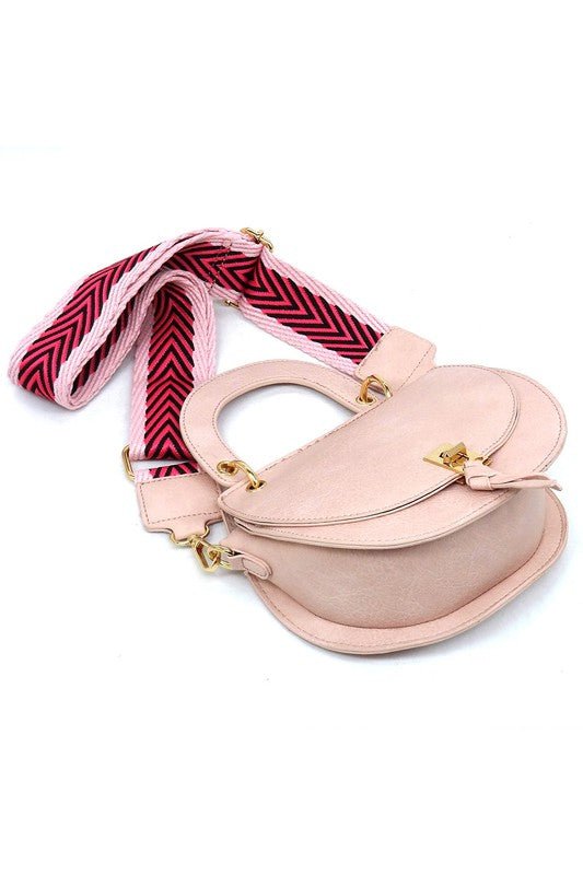 Fashion Flap Saddle Satchel Crossbody BagBags & Wallets - Rise and Effect