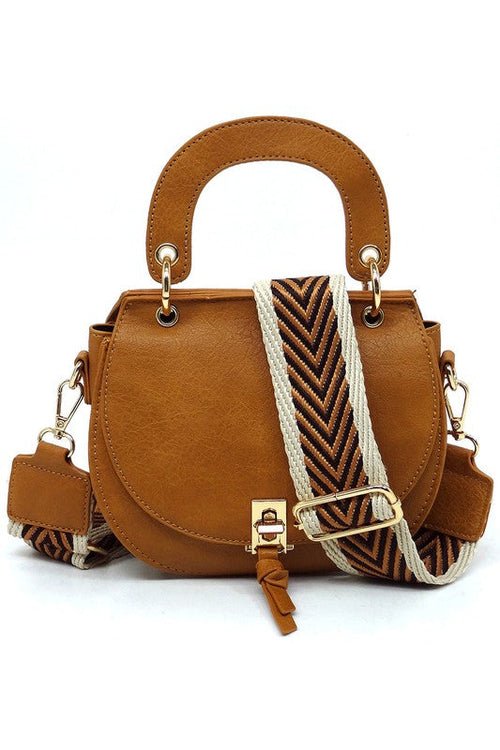 Fashion Flap Saddle Satchel Crossbody BagBags & Wallets - Rise and Effect