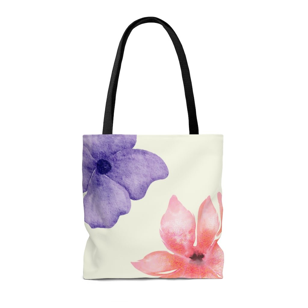 Fresh Floral Print Beach Shopper Tote Bag MediumTotes & Beach Bags - Rise and Effect