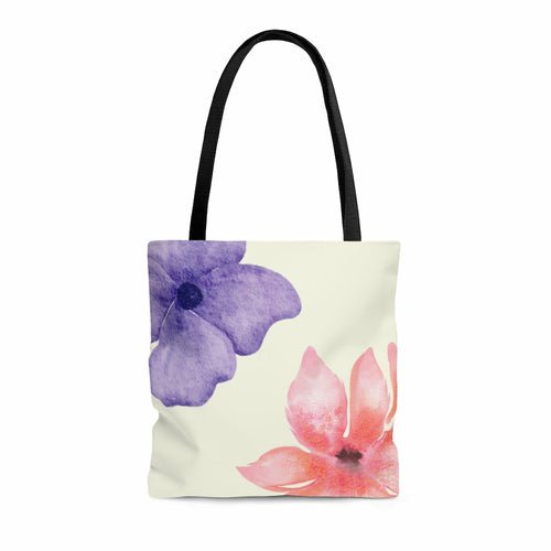 Fresh Floral Print Beach Shopper Tote Bag MediumTotes & Beach Bags - Rise and Effect