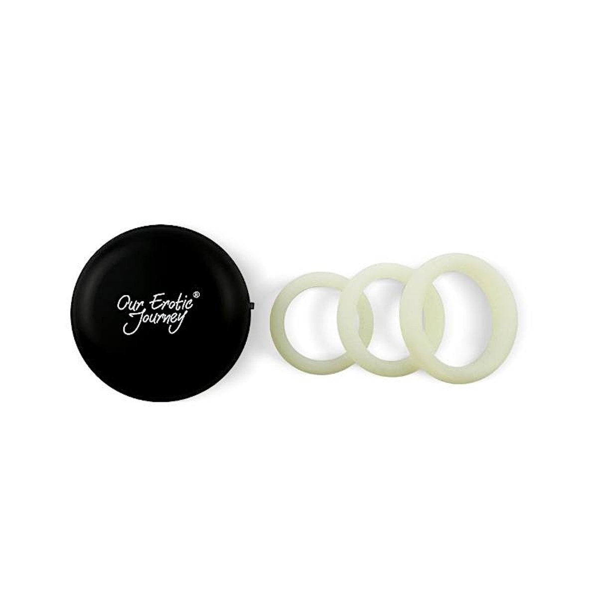 Go Glow Cock Rings - 3 SizesSexual Wellness - Rise and Effect