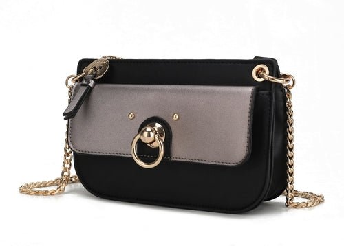 Jill Vegan Leather Women Color Block Crossbody BagBags & Wallets - Rise and Effect