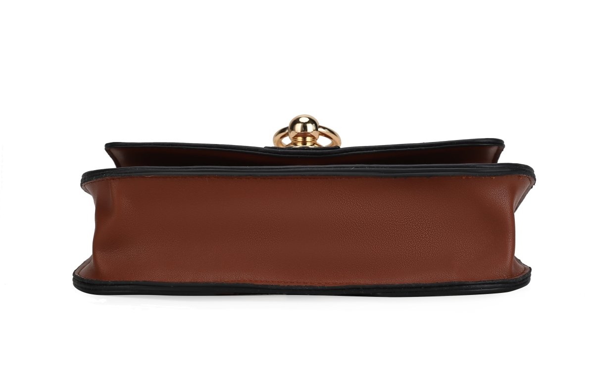Jill Vegan Leather Women Color Block Crossbody BagBags & Wallets - Rise and Effect