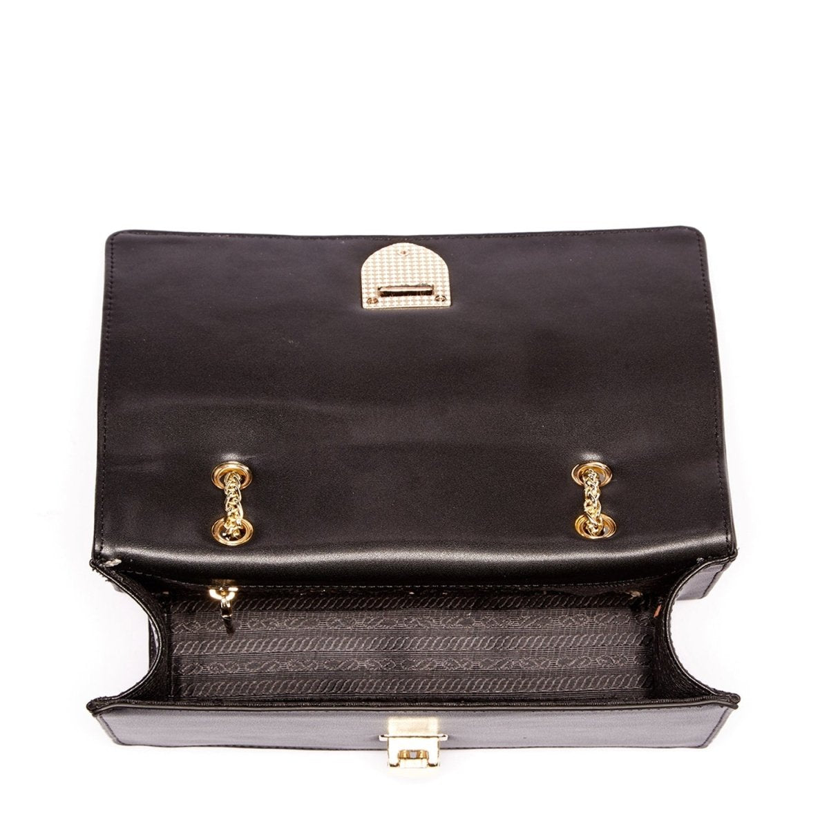 Josie Black Leather Chain BagBags & Wallets - Rise and Effect