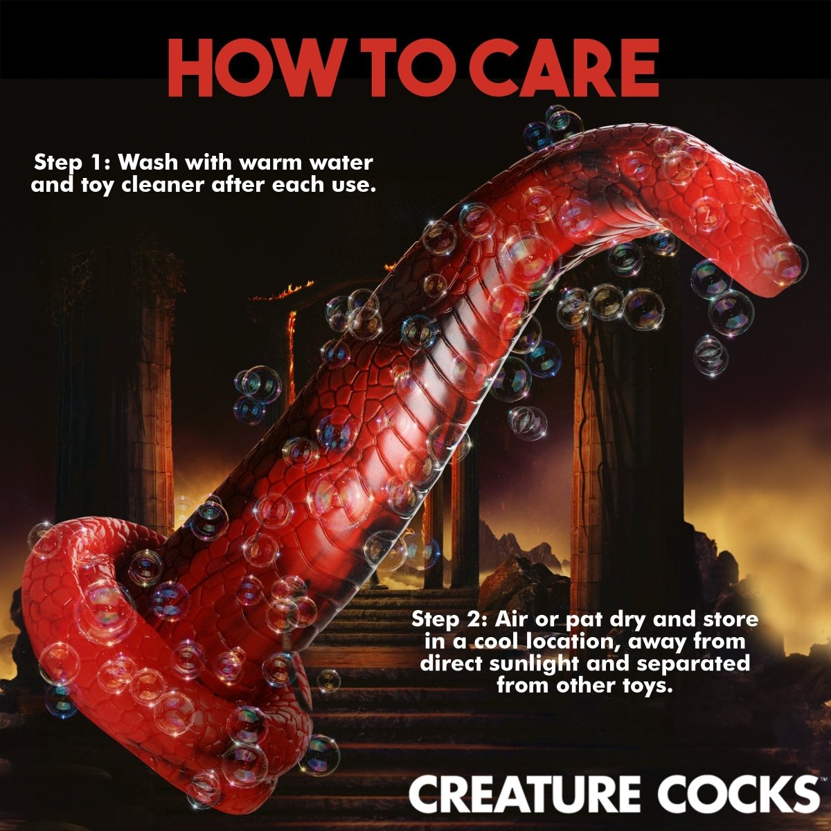 King Cobra King Cobra Silicone DildoSexual Wellness - Rise and Effect