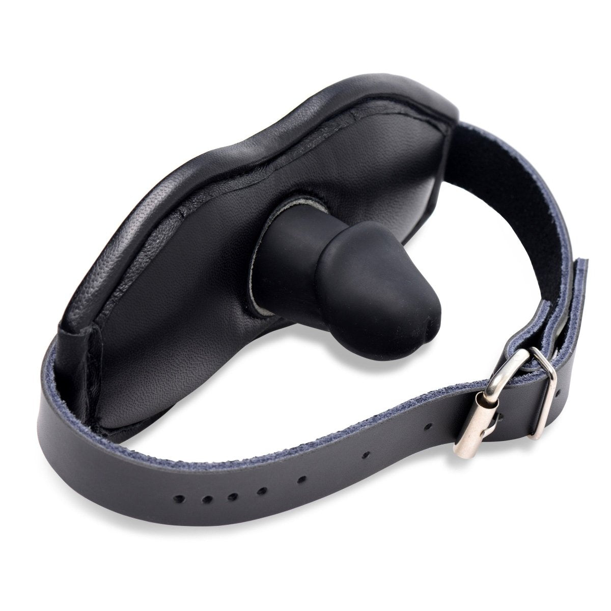 Leather Padded Silicone Penis Mouth GagSexual Wellness - Rise and Effect