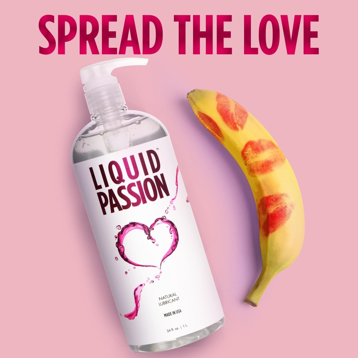 Liquid Passion Natural Lubricant - 34ozPersonal Care - Rise and Effect