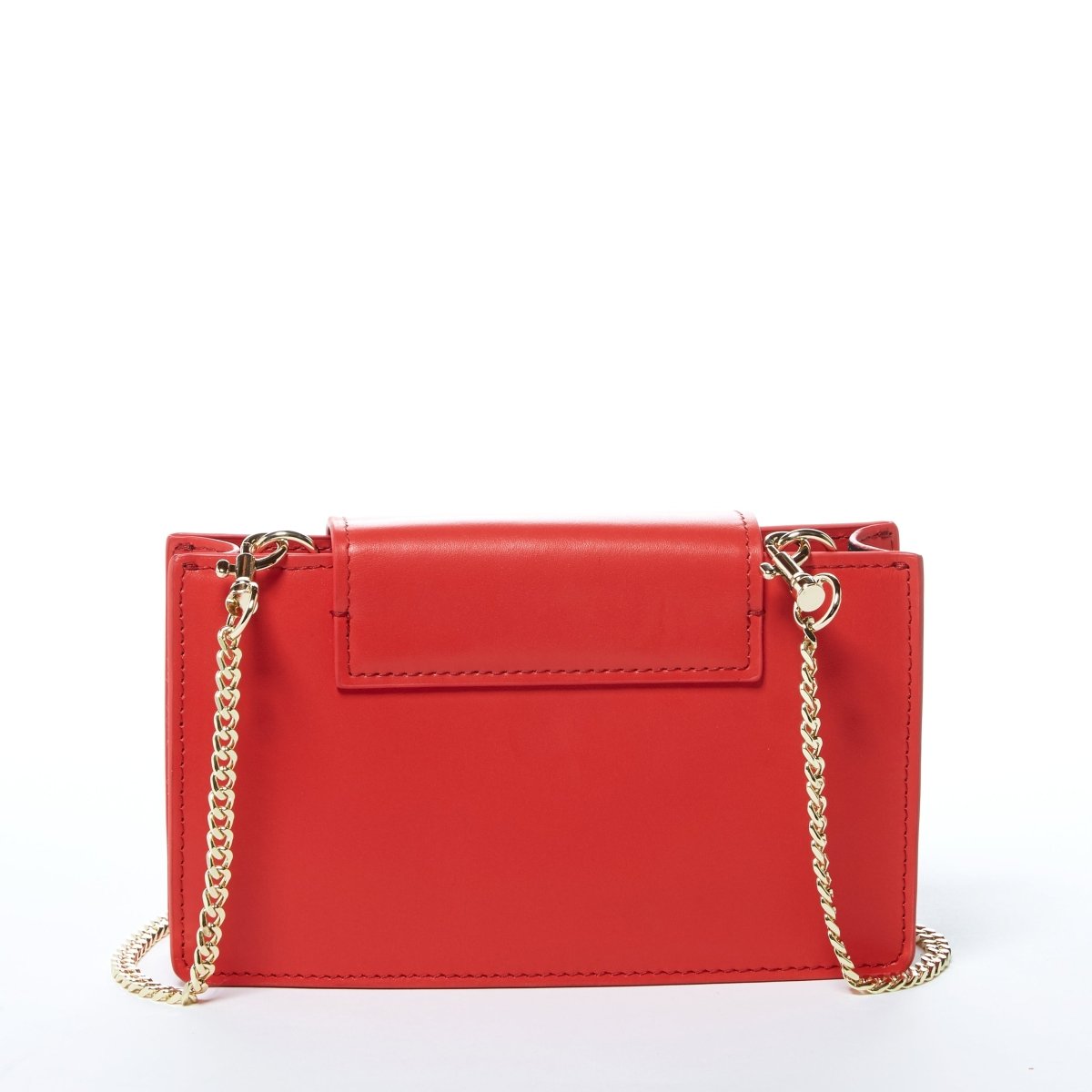 Mary Red Purse Mini Crossbody Bag Leather WristletBags & Wallets - Rise and Effect