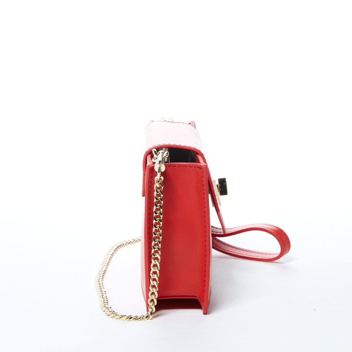 Mary Red Purse Mini Crossbody Bag Leather WristletBags & Wallets - Rise and Effect