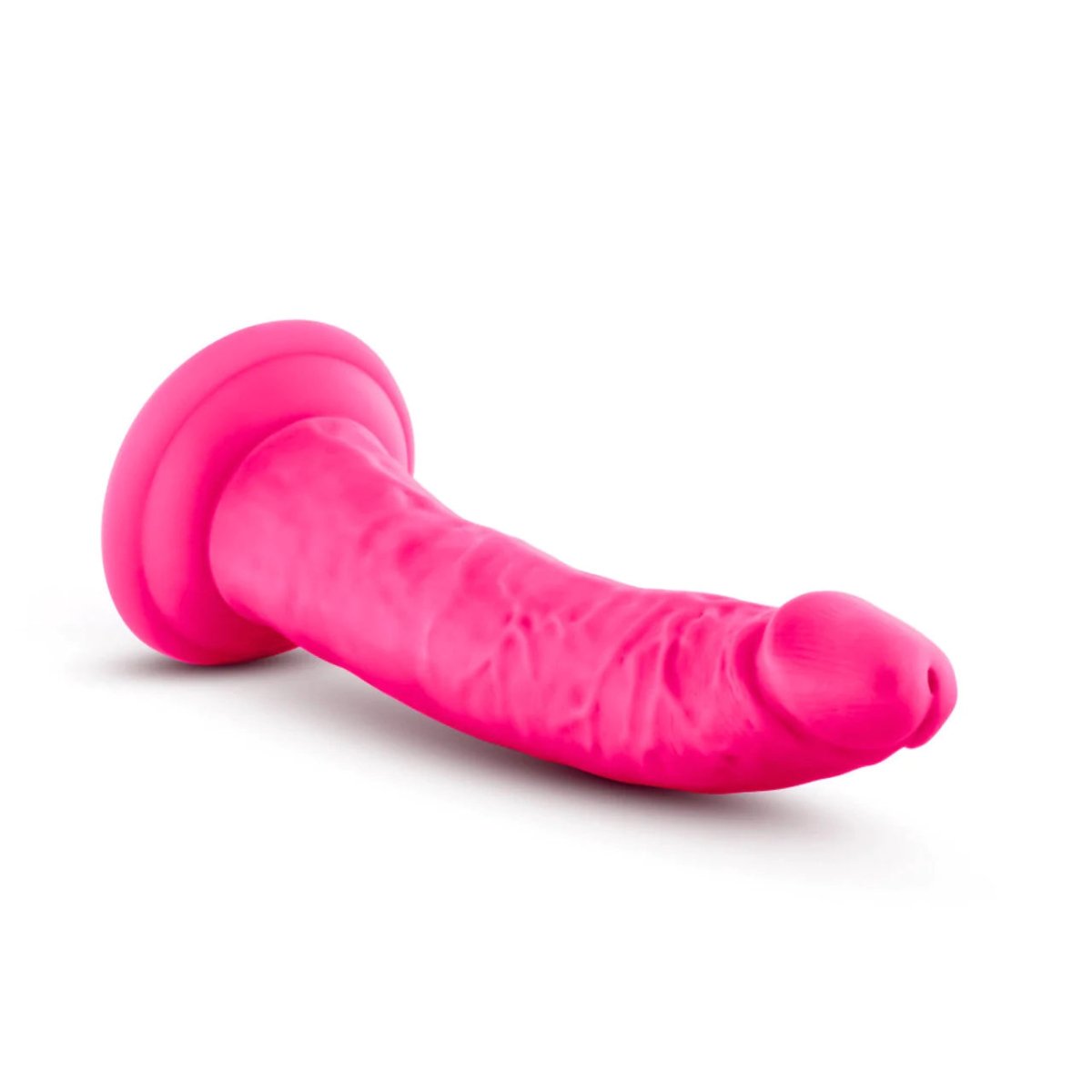 Neo Elite - 7.5 Inch Silicone Dual Density Dildo - Neon Blue/PinkSexual Wellness - Rise and Effect