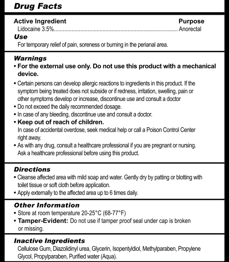 Numb Desensitizing Water Based Lubricant with Lidocaine - 8 ozPersonal Care - Rise and Effect