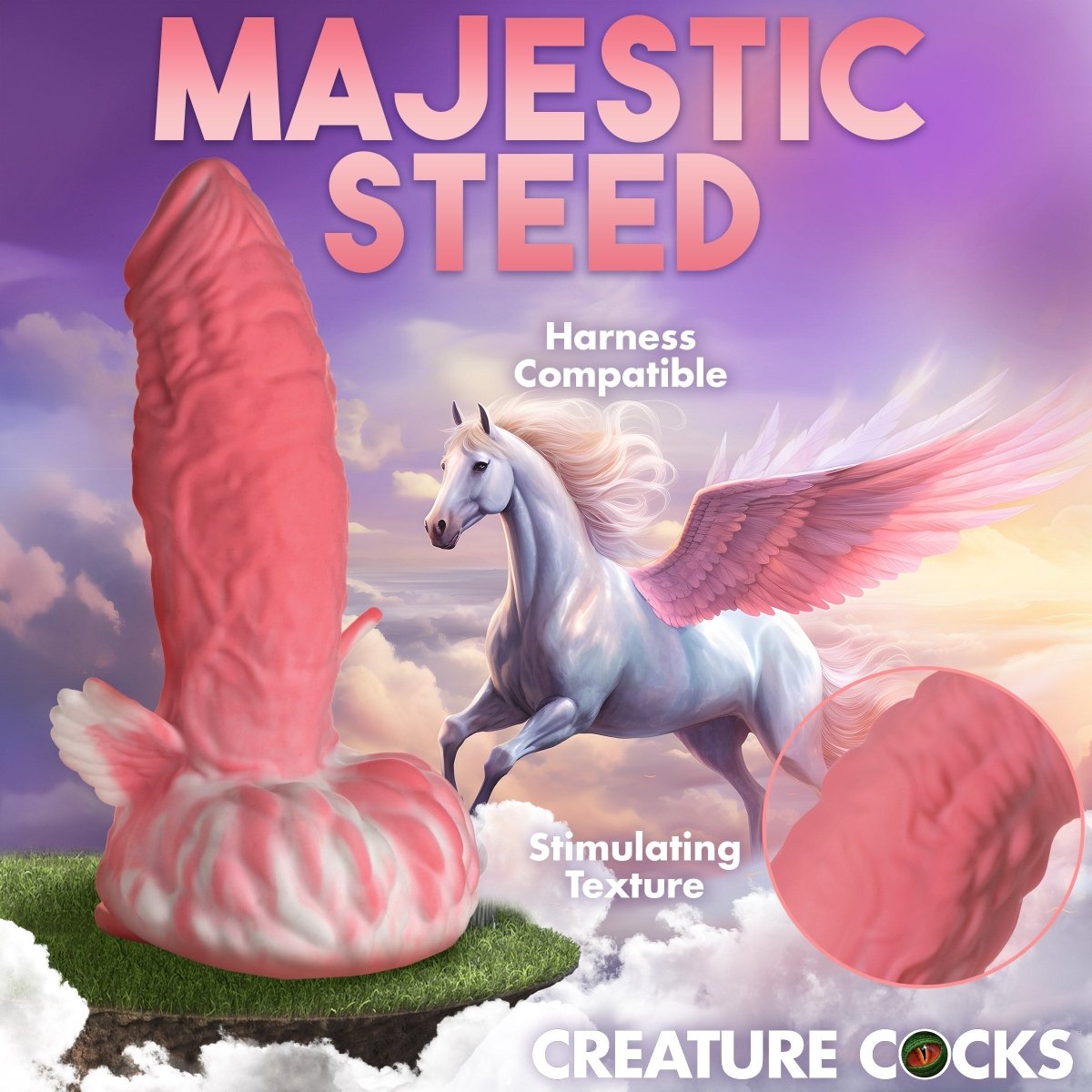 Pegasus Pecker Winged Silicone DildoSexual Wellness - Rise and Effect