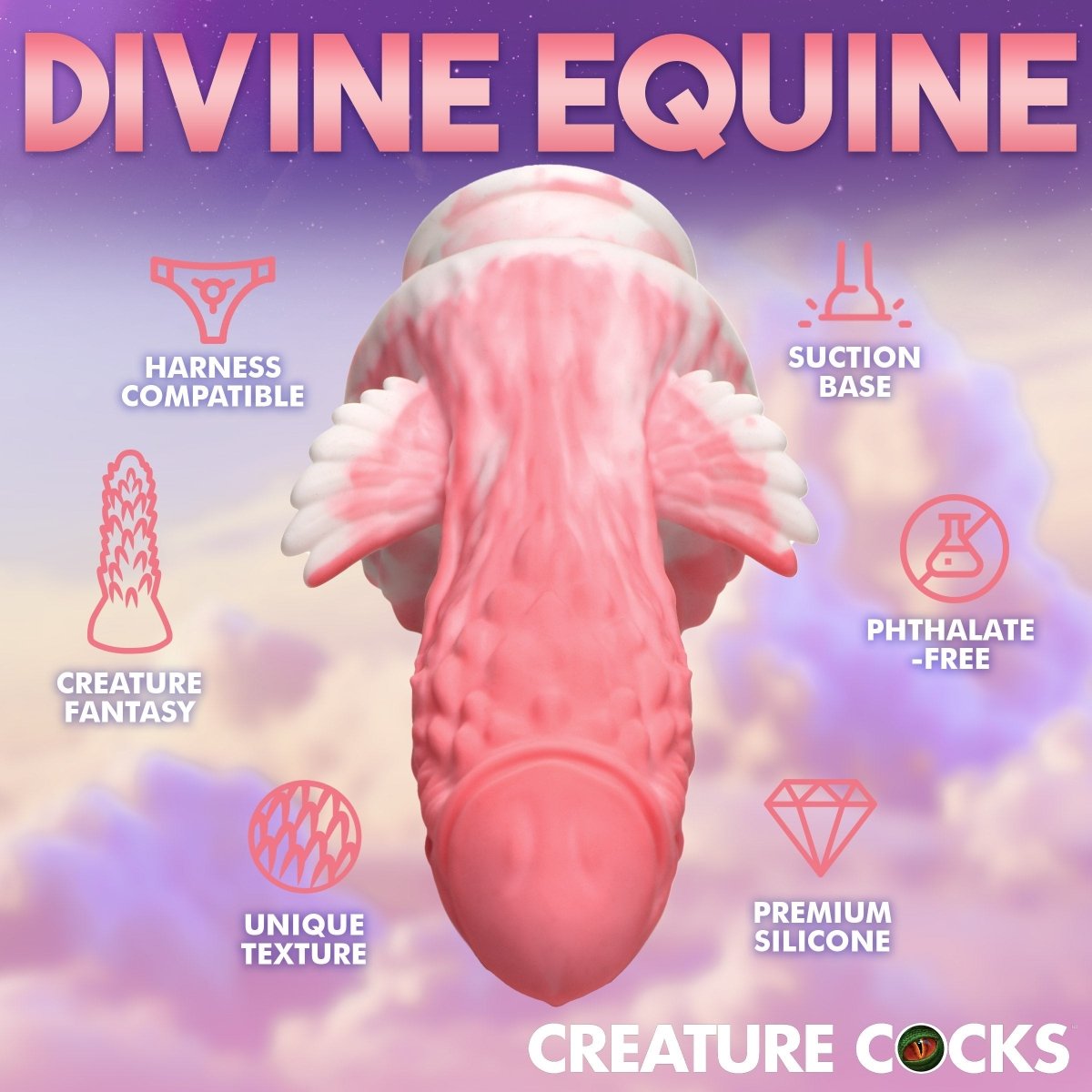 Pegasus Pecker Winged Silicone DildoSexual Wellness - Rise and Effect