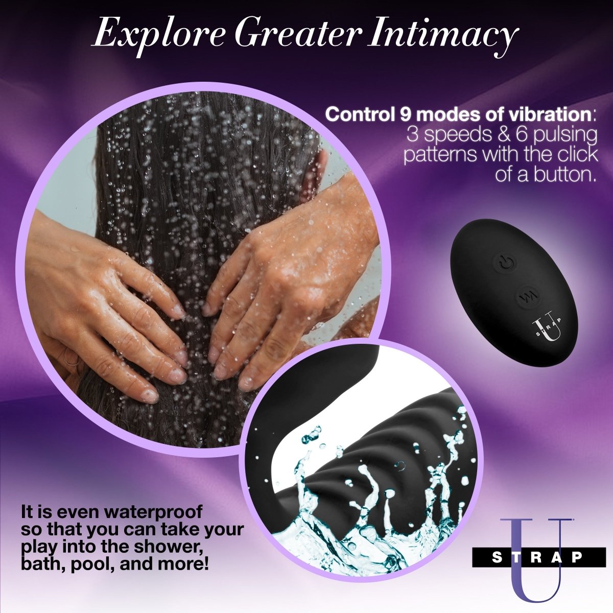 Pro Rider 9X Vibrating Silicone Strapless Strap On with Remote ControlSexual Wellness - Rise and Effect