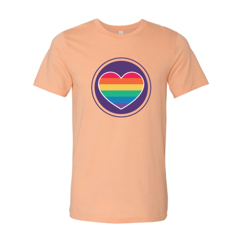 Rainbow Heart T-shirtT-shirts - Rise and Effect