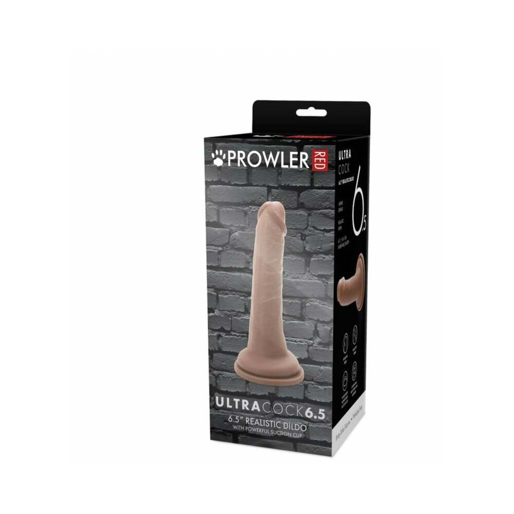 Prowler RED Ultra Cock 6.5 in. Realistic Dildo CaramelAdults - Rise and Effect