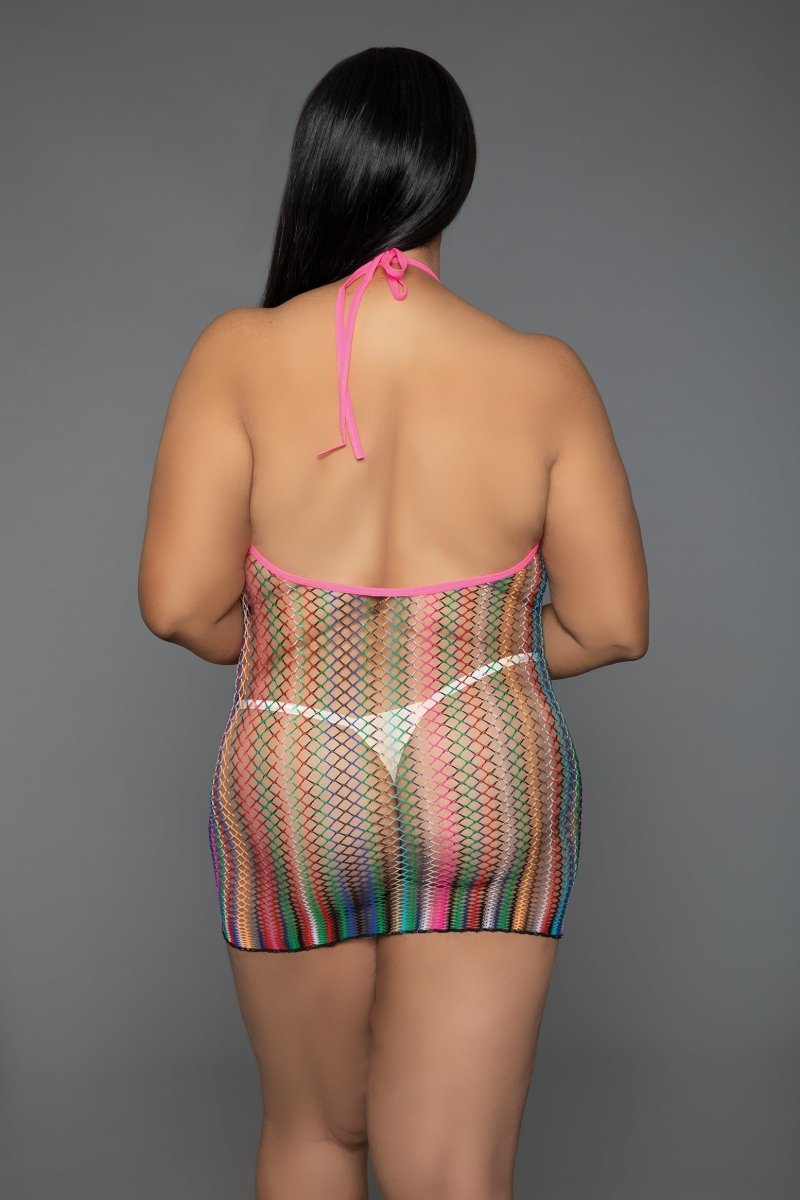 Rainbow Halter MinidressLingerie & Underwear - Rise and Effect