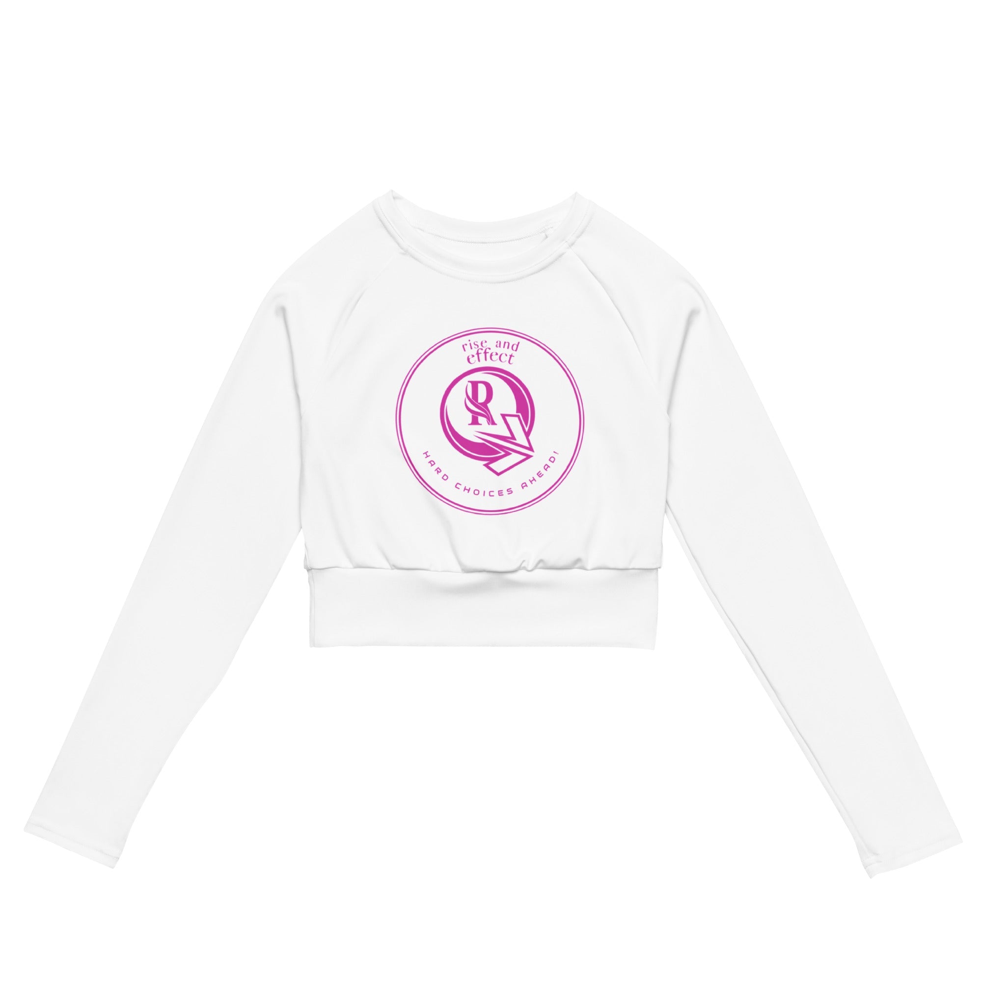 Recycled long - sleeve crop topLogo Merchandise - Rise and Effect