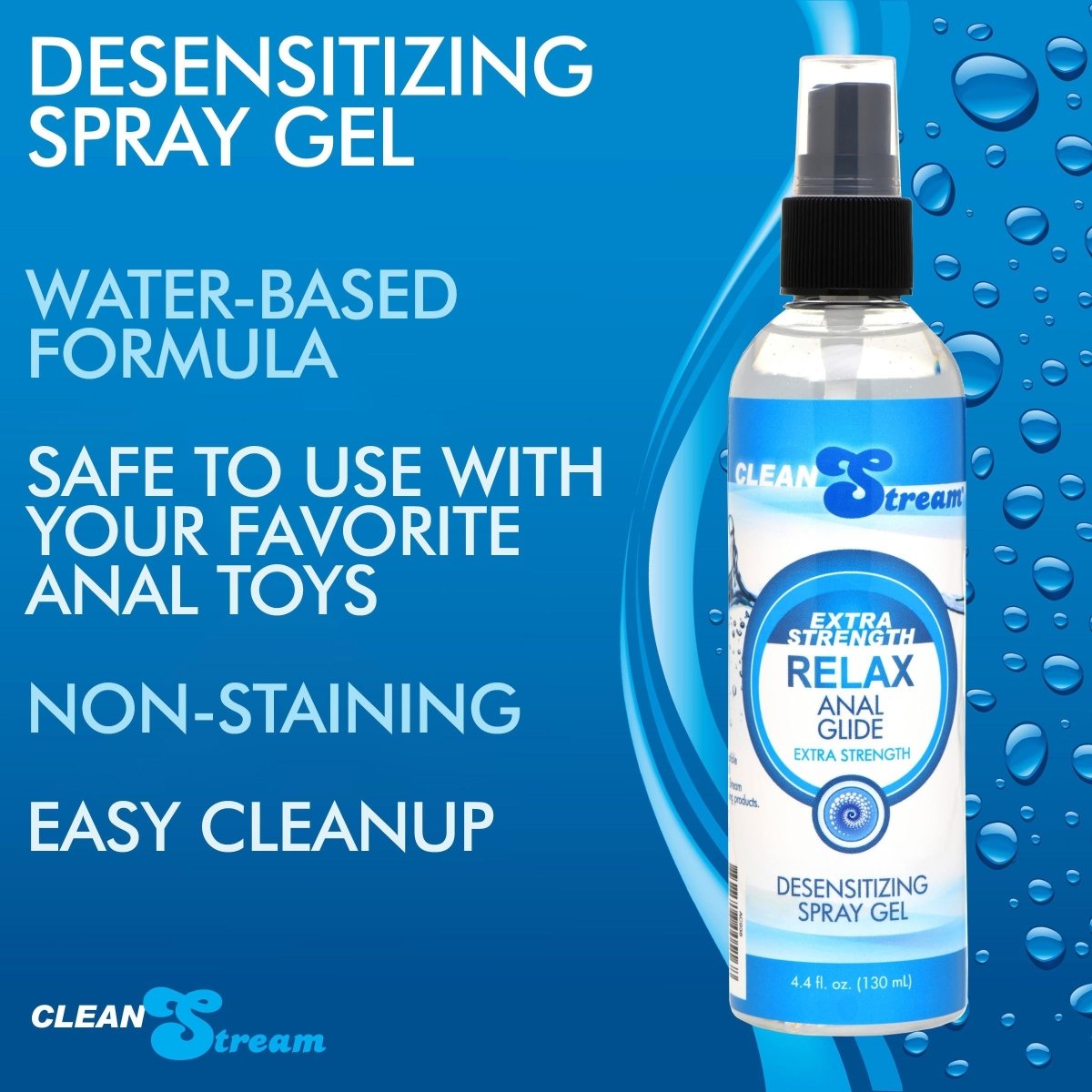 Relax Extra Strength Anal Lube - 4.4 ozPersonal Care - Rise and Effect