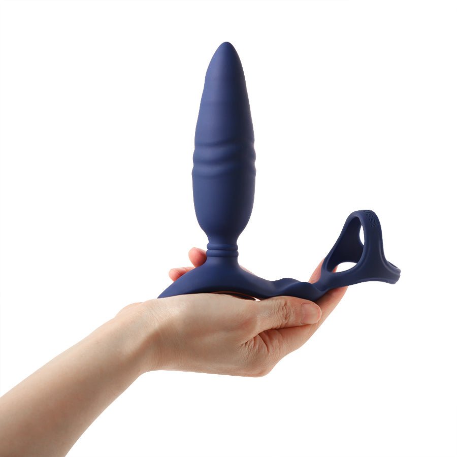 Ring’n’Rear Thrusting Butt Plug With Three Way Cock RingSexual Wellness - Rise and Effect