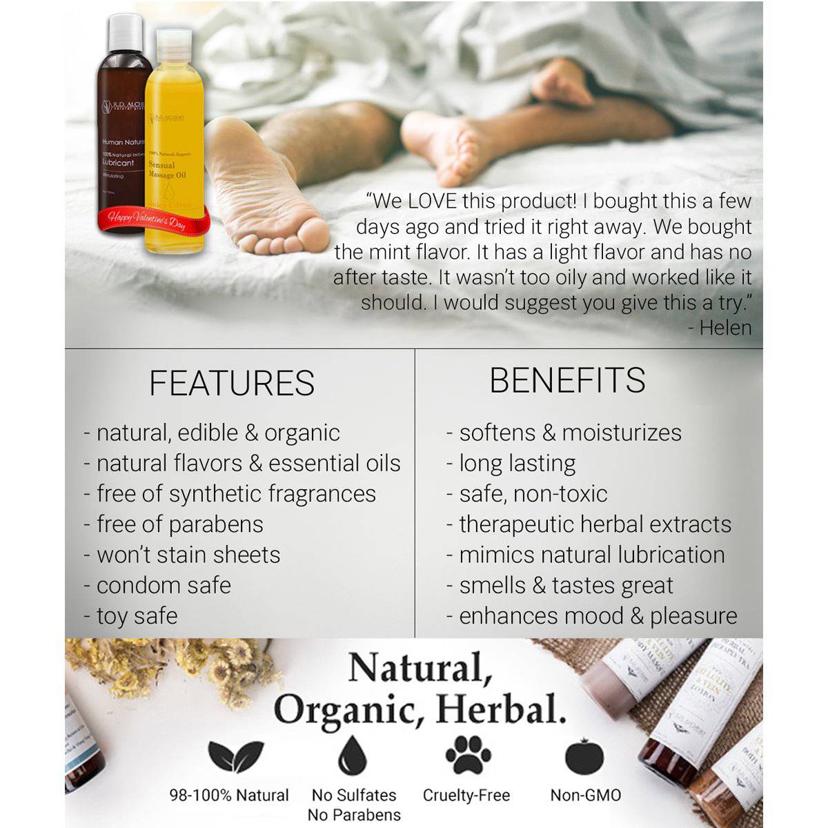 Intimate Lubricant - StimulatingPersonal Care - Rise and Effect