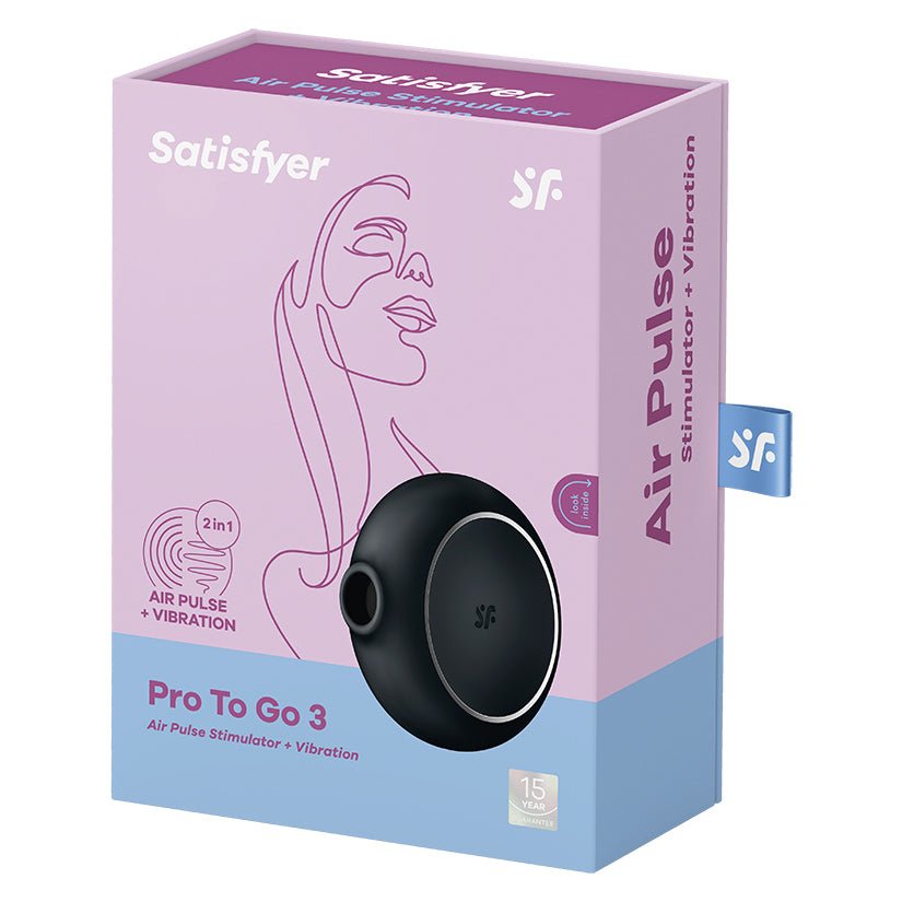 Satisfyer Pro To Go 3 - BlackAdults - Rise and Effect